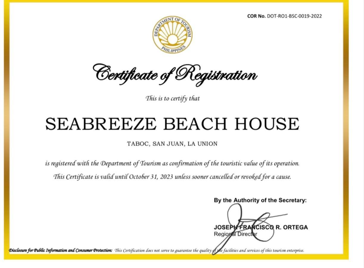 Sea Breeze Beachfront Home And Cottages San Juan  Extérieur photo